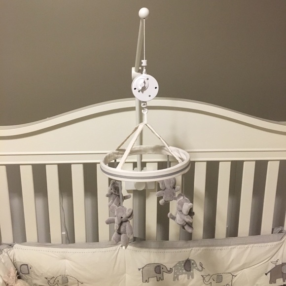 pottery barn elephant mobile